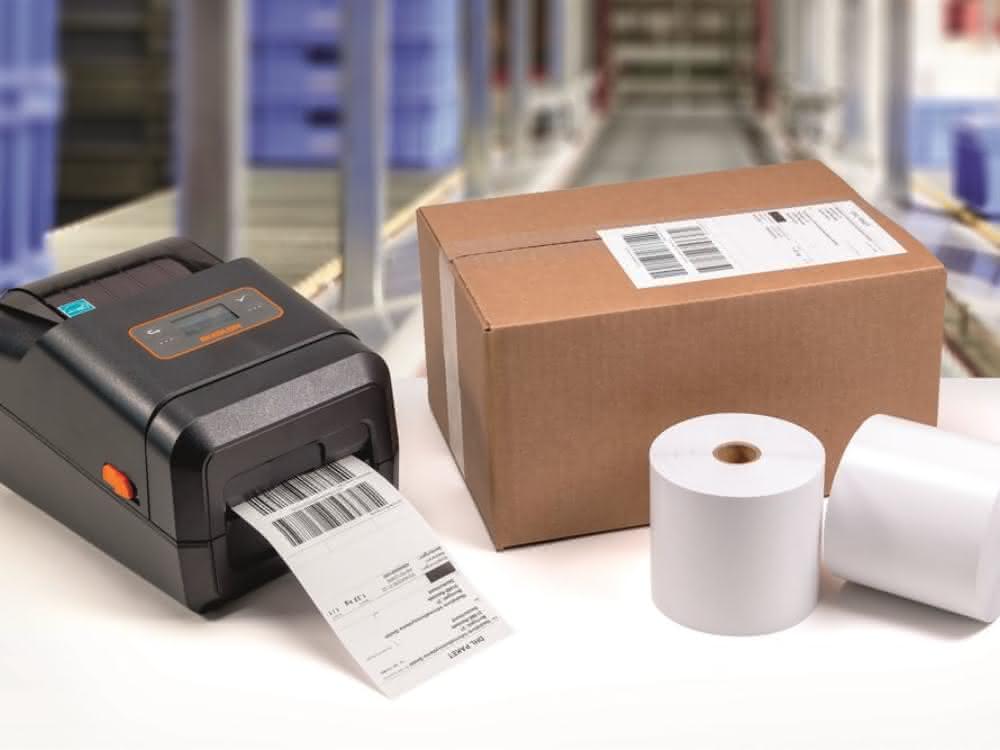 Display: Linerless printing - for added sustainability