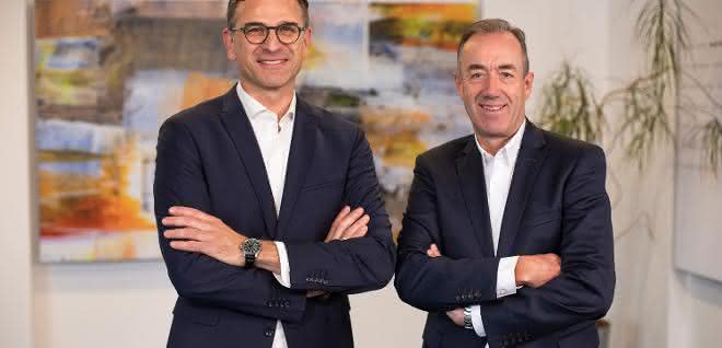 René Leroux (l.) und Jan Willem Jongert.