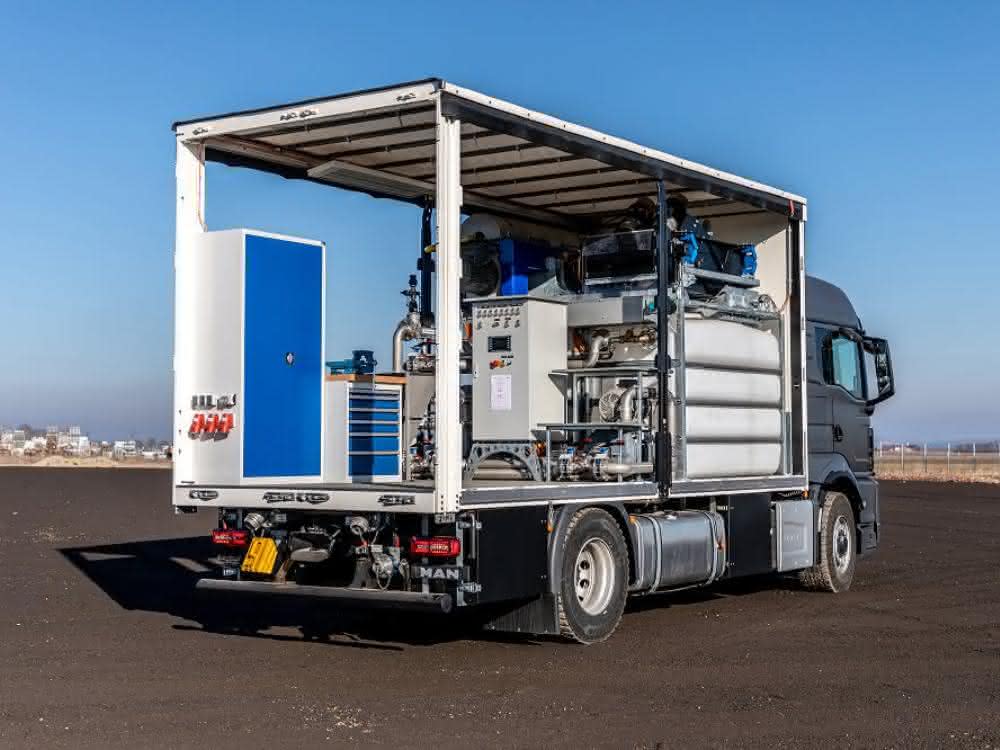 Recycling bei Horizontalbohrungen: Bohrschlämme aus HDD-Verfahren nachhaltig und kosteneffizient recyceln Mudlceaner Truck
