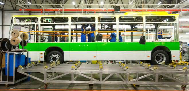 Bus plant in Hoşdere
