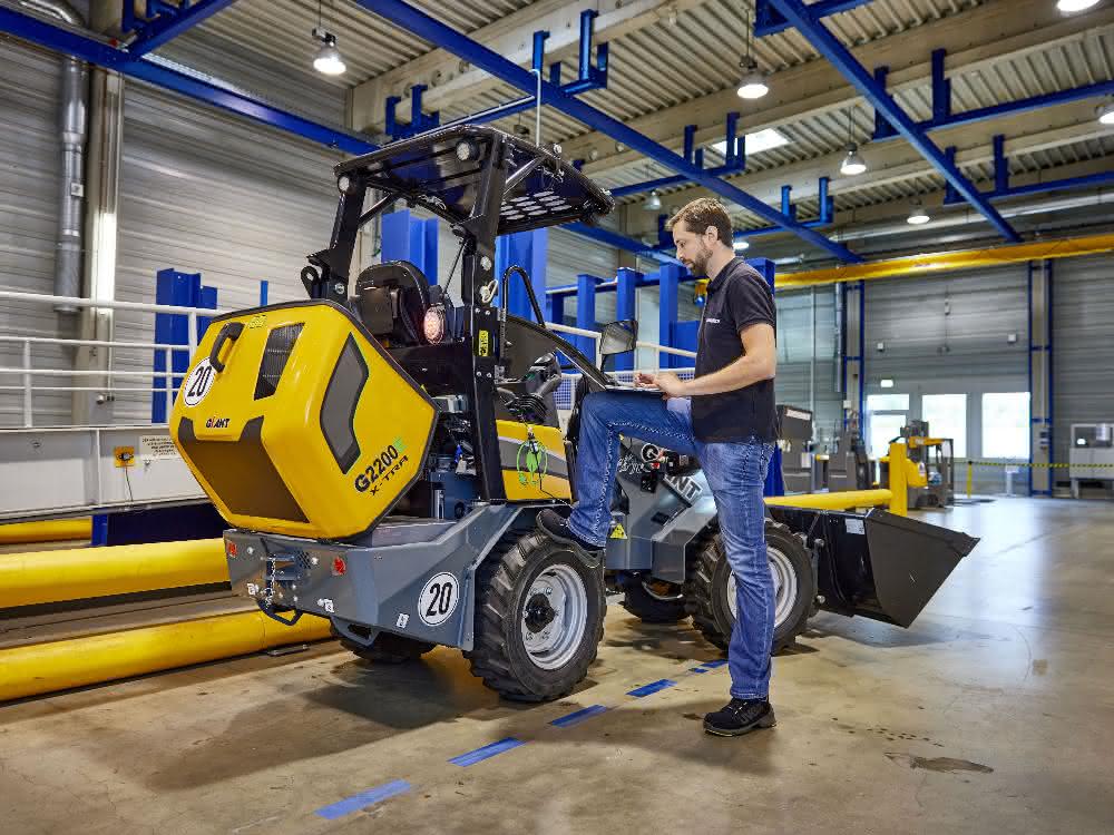 Baumaschinen: Elektrische Starthilfe