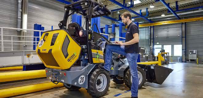 Baumaschinen: Elektrische Starthilfe
