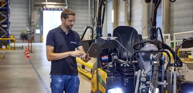 Baumaschinen: Elektrische Starthilfe
