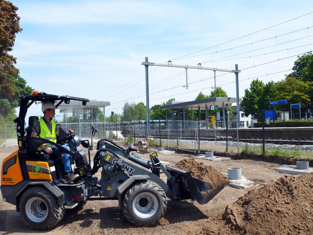 Baumaschinen: Elektrische Starthilfe