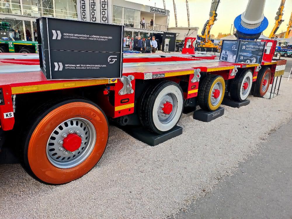 bauma 2022: Transportlösungen sorgen für Andrang