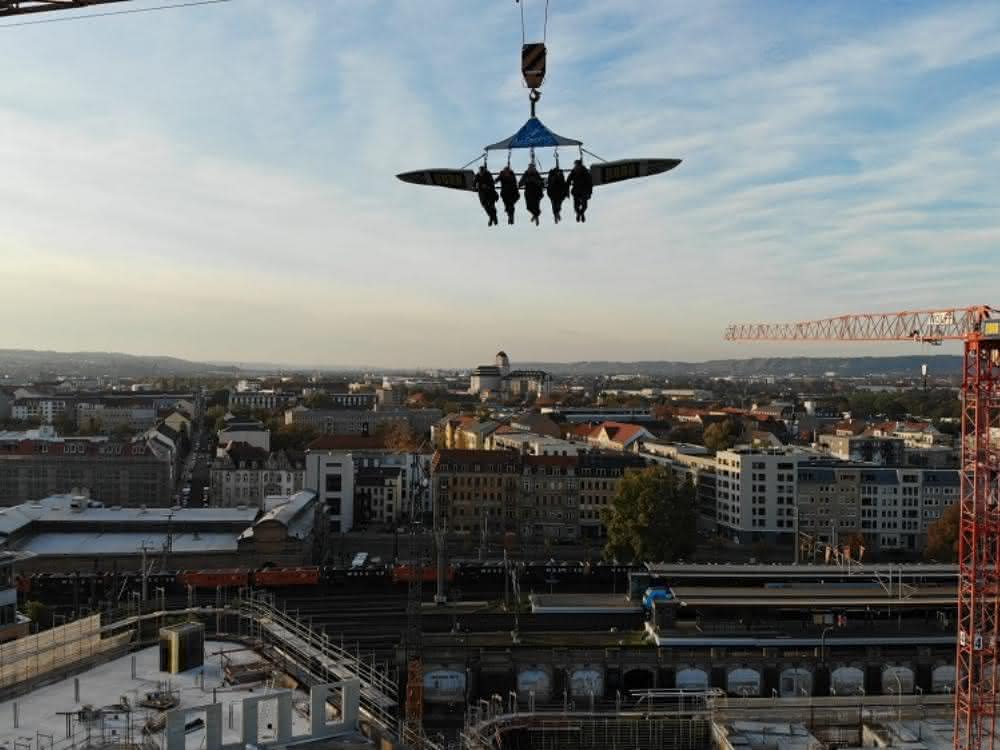 Deckenfest: Rohbau für Schützengarten Dresden abgeschlossen