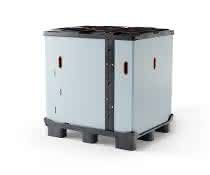 Cabcube 4840 Sabic und Cabka haben mit dem Cabcube 4840 eine Transportverpackung für die Kreislaufwirtschaft entwickelt.