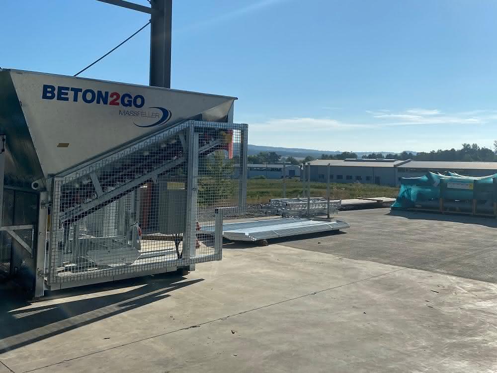 Produktionsfläche für Betontankstellen: Beton2Go erweitert mit neuem Standort
