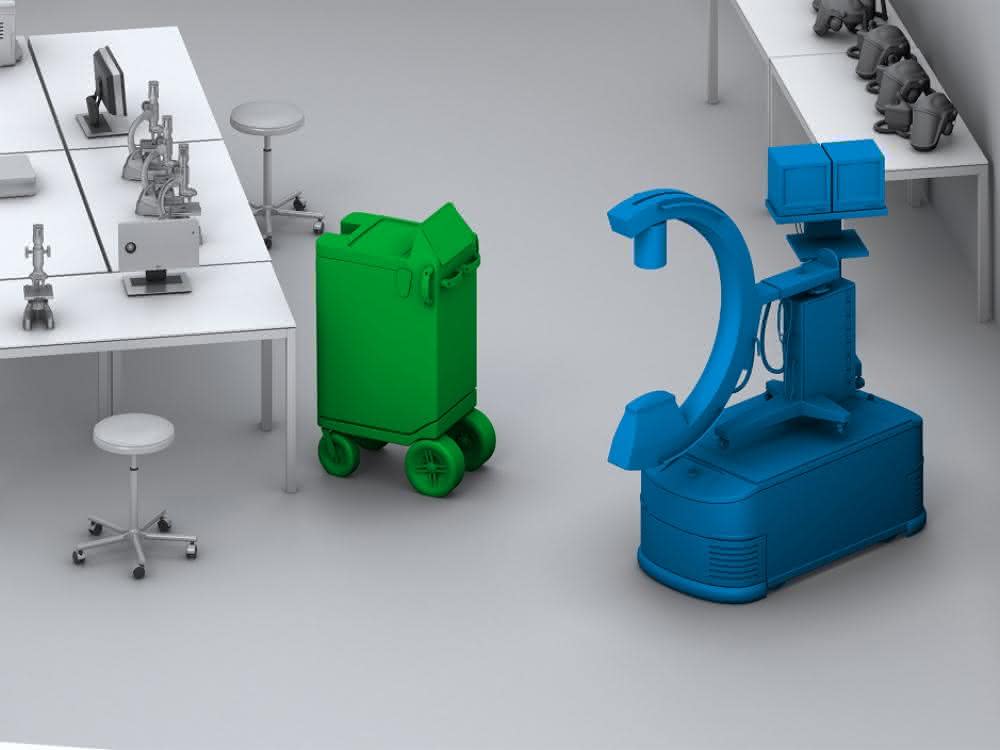 Drive solution: AGVs in healthcare applications