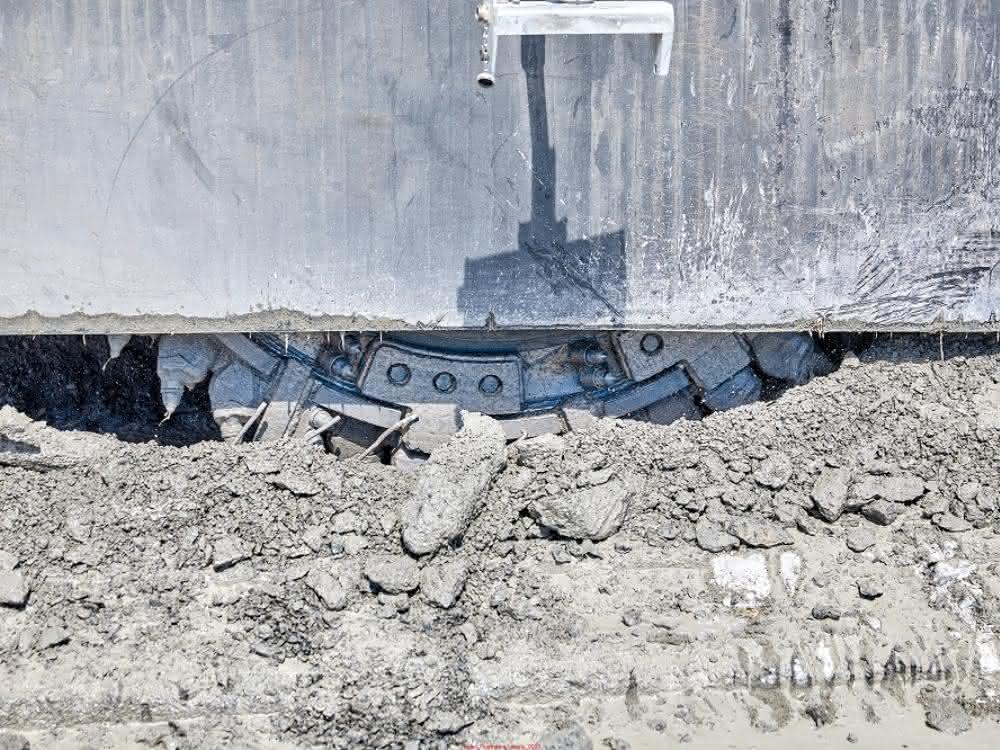 Großprojekt: Betonausbau mit Kaltfräsen am Flughafen Leipzig/Halle Betonfräsen