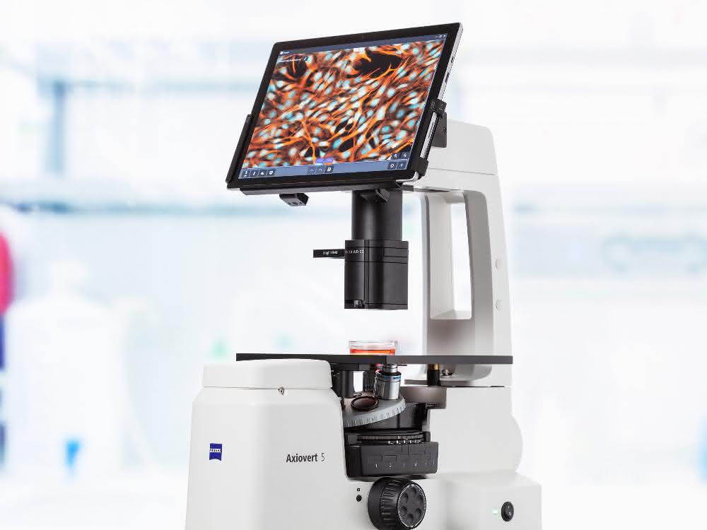 Mikroskopie mit KI-Unterstützung: Cell-Imaging-System