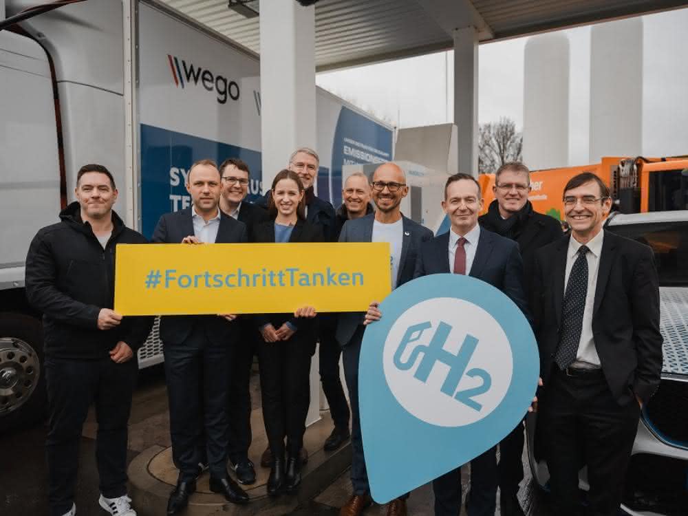 Wasserstoffbetriebener LKW: Baustoffhändler WeGo startet in neues Logistik-Zeitalter
