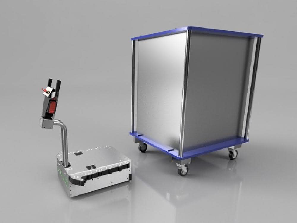 Ergonomic transport solution: Electric drive system facilitates material flow in clinic