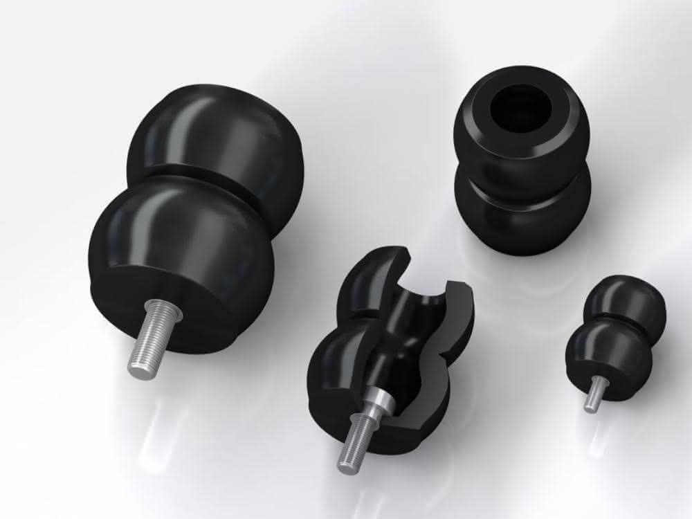 Die reversiblen TUBUS-Sicherheitsdämpfer in der Bauform TC-S von ACE Stoßdämpfer Die reversiblen TUBUS-Sicherheitsdämpfer in der Bauform TC-S