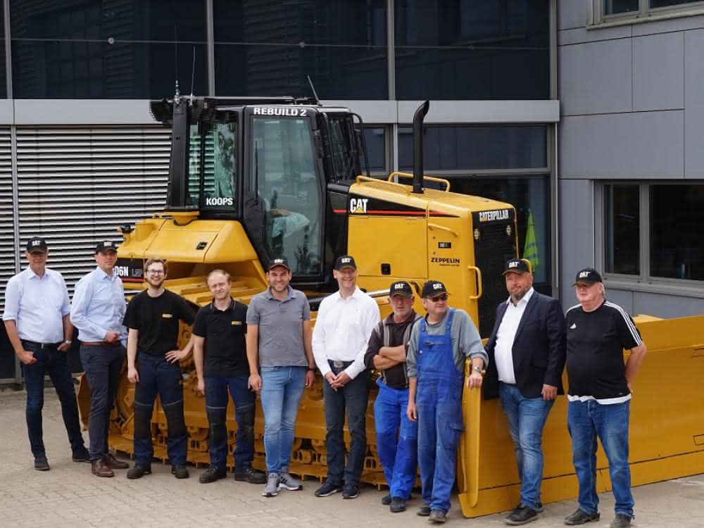 Instandsetzung: Drittes Maschinenleben für Cat Raupe D6N