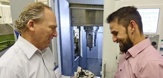 Clamping device: Change of strategy increases output