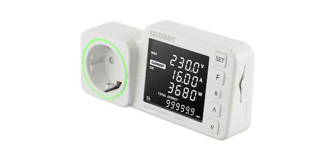 Energy cost meter with data logger: Measure, analyze and reduce energy consumption Voltcraft SEM5000