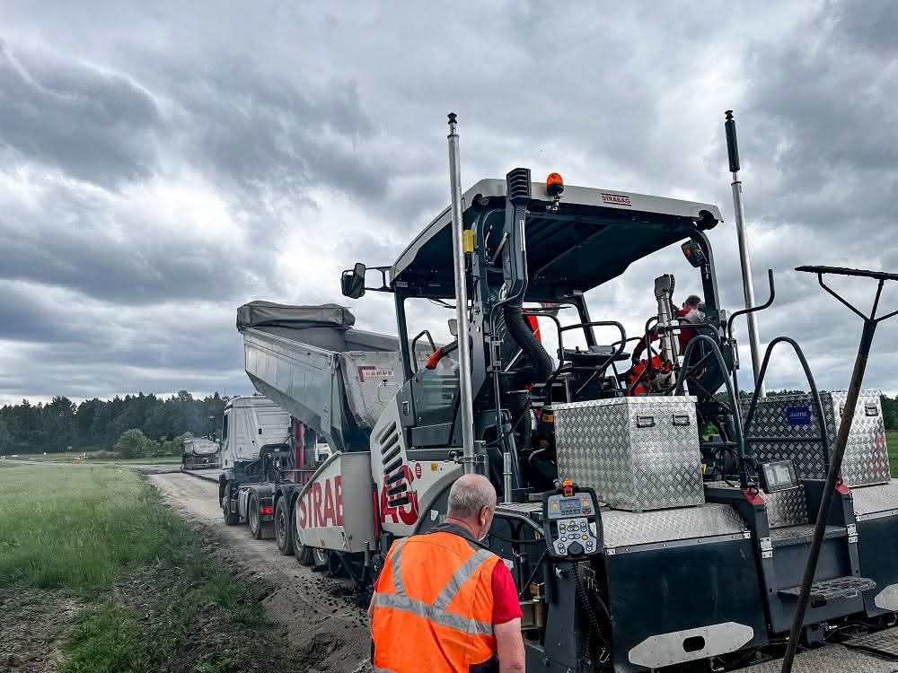 3D-Fertigersteuerung von Leica Geosystems im Real-Einsatz