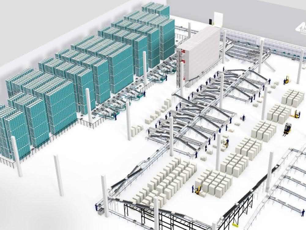 Skypod storage system: Kuehne+Nagel commissions warehouse automation at Klinkhammer Logistics center with Skypod system from Exotec