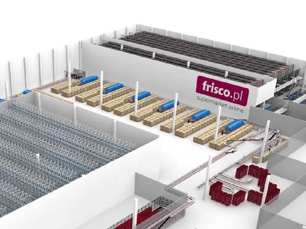 Fulfillment Center for Frisco.pl: Polish eGrocery specialist and TGW deepen partnership Fulfillment Center for Frisco.pl