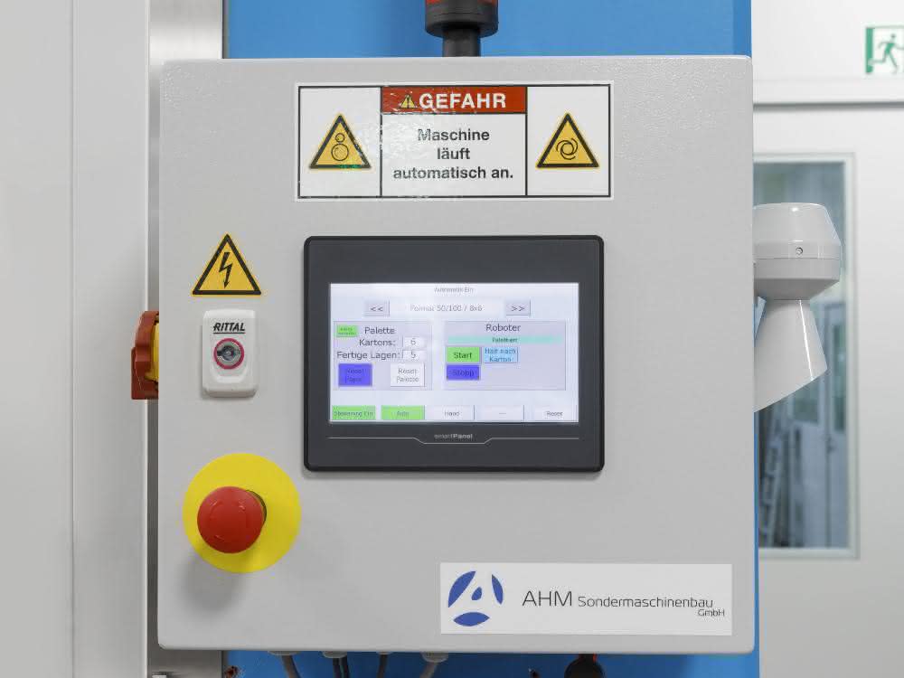Human-robot collaboration: Safe palletizing with the Cobot