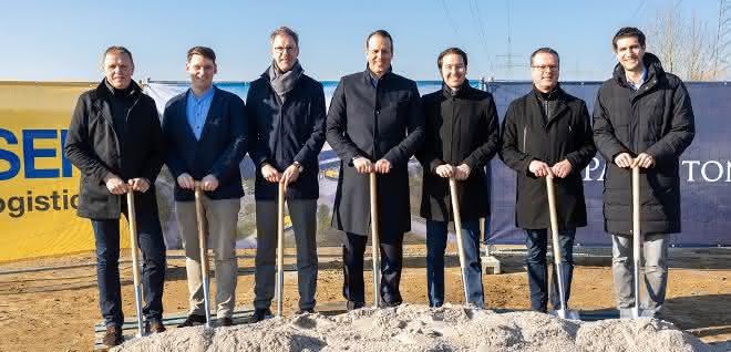 More logistics space in Rottenburg am Neckar: 18,000 additional pallet spaces at Dachser Groundbreaking ceremony