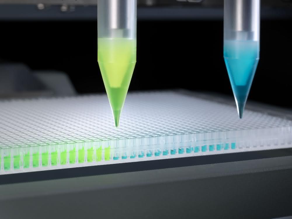 Blick in die Technik: Direktverdrängungsprinzip: Liquid-Handling-Prozesse mit geringen Volumina