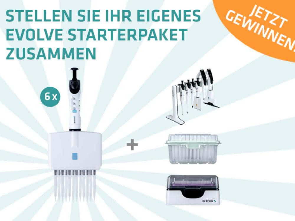 Anzeige: Gewinnen Sie 1 von 15 Startersets mit manuellen Pipetten