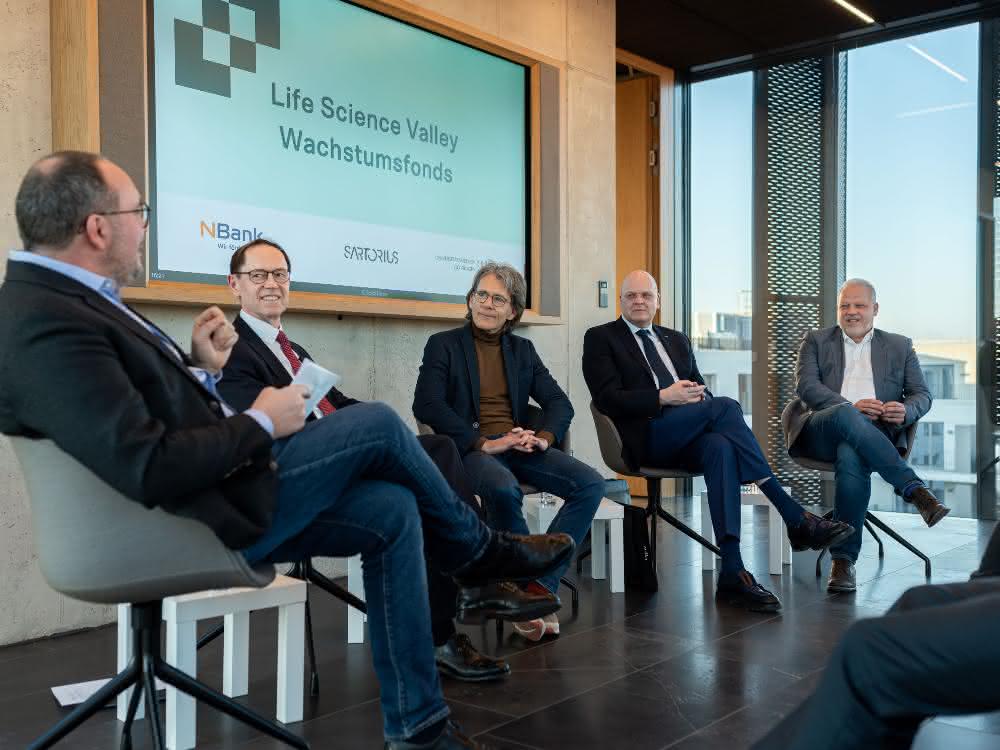 Fonds zur Frühphasenfinanzierung: Förderung von Life-Science Start-ups in Niedersachsen Initiatoren des "Life Science Valley“-Wachstumsfonds in einer Gesprächsrunde