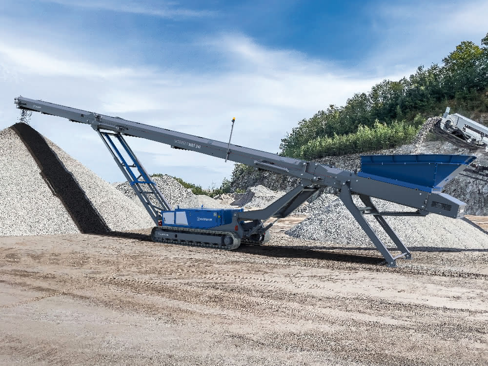 Mobile Haldenbänder Mobibelt für optimierte Logistik