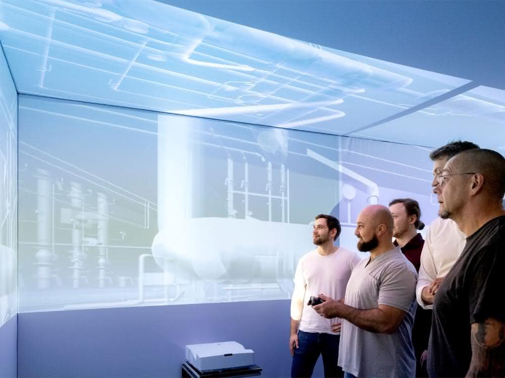 BTGA - Auf der ISH 2023 in die „BIM-Cave 3D“ eintauchen