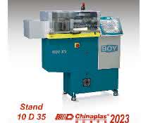 Chinaplas 2023: Dr. Boy mit zwei kleinen Maschinen in Shenzen Chinaplas 2023: Dr. Boy mit zwei kleinen Maschinen in Shenzen