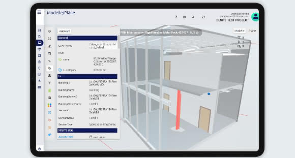 Die Integration von DESITE BIM und Kairnial bringt vieldimensionale BIM-Modelle direkt auf die Baustelle.