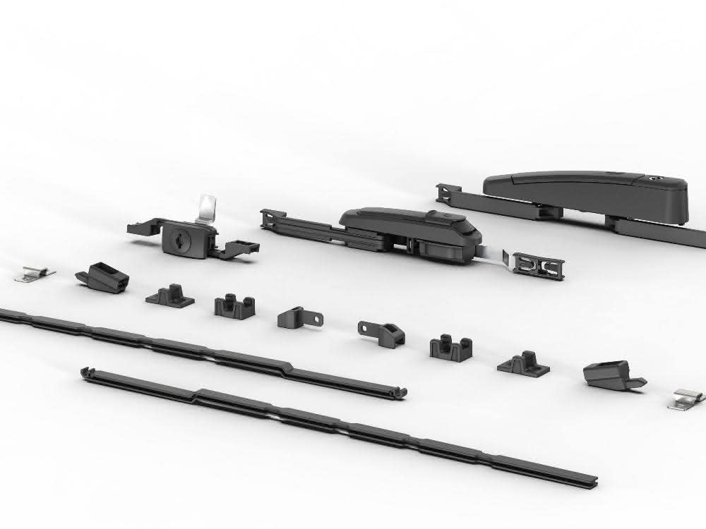 Multipoint locking: Lightweight closure systems