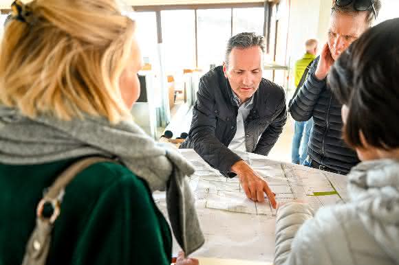 Das Wohnbauprojekt am Hammerweg in Lindau trifft auf großes Interesse.