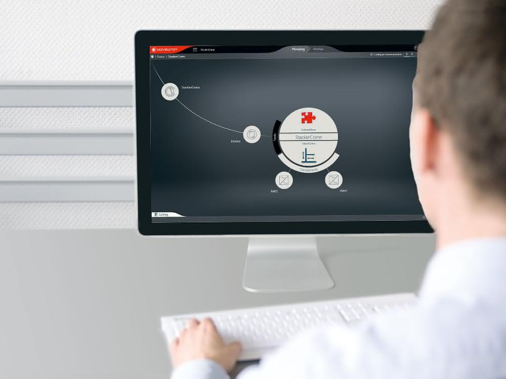 Movikit "StackerCrane" software module