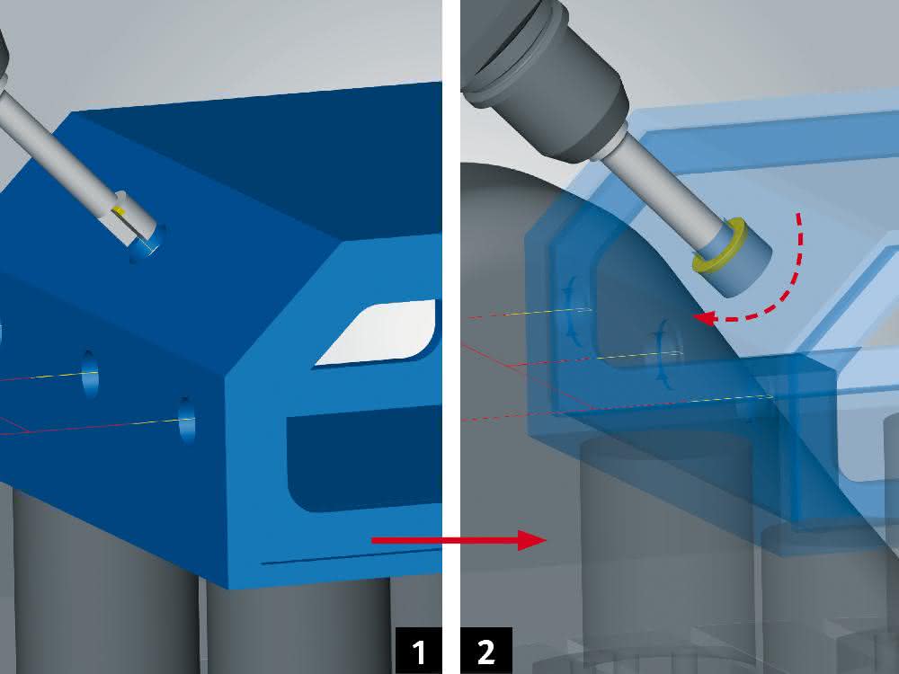 2.5D reverse sinking