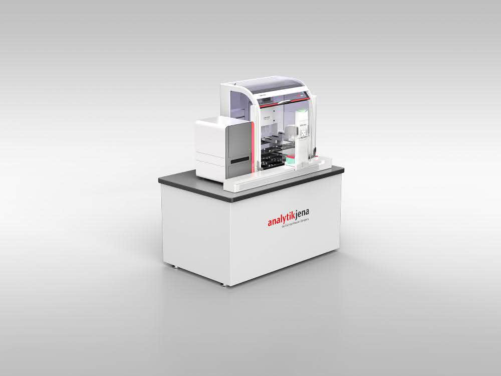 Mikrotiterplatten positionieren: Kompakter Laborroboter