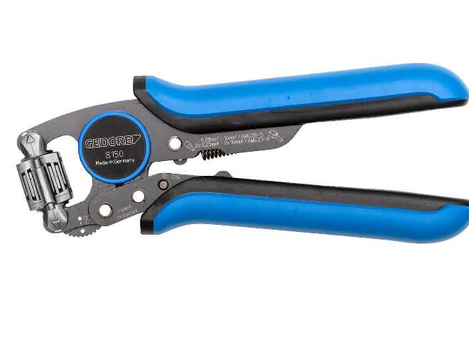 Flexible crimping pliers: Pliers with rotating head