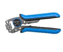 Flexible crimping pliers: Pliers with rotating head