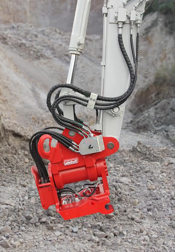 Neben den 2x90 Grad Schwenkwinkel bieten die vollhydraulischen SW mit Tilt eine Premium-Verschlauchung