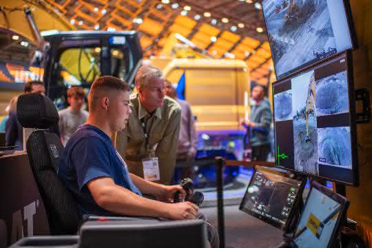 Visionäre Technologien für intelligente Cat Baumaschinen