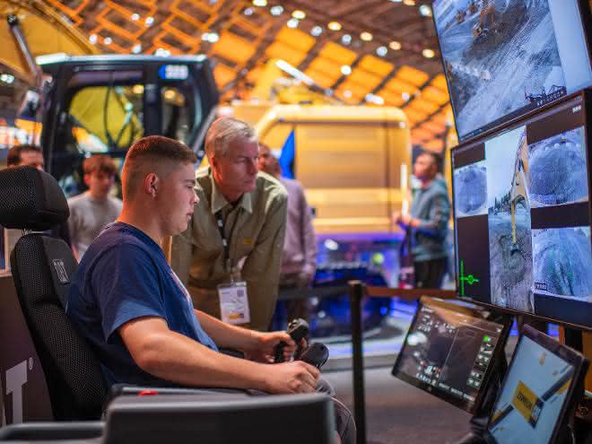 Visionäre Technologien für intelligente Cat Baumaschinen Visionäre Technologien für intelligente Cat Baumaschinen