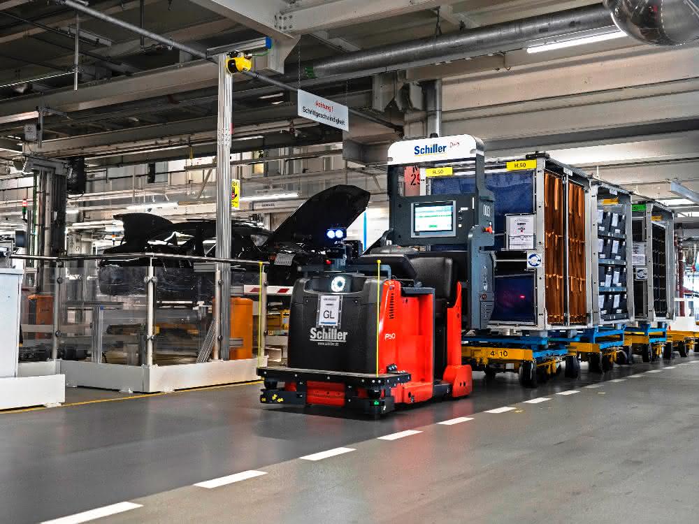 Autonomous transport of 500 tons of material Autonomous transport of 500 tons of material