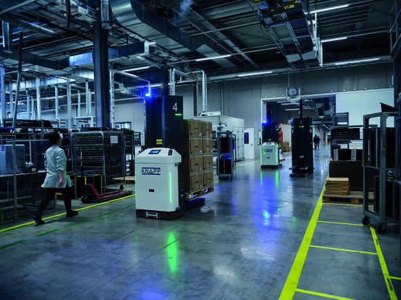 Automation: Innovative software for pallet transportation