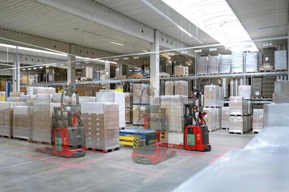 Warehouse modernization: Paper manufacturer with innovative production logistics