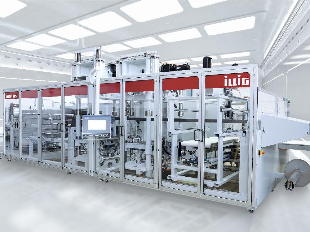 Roll forming machine RDF 85 from Iillig