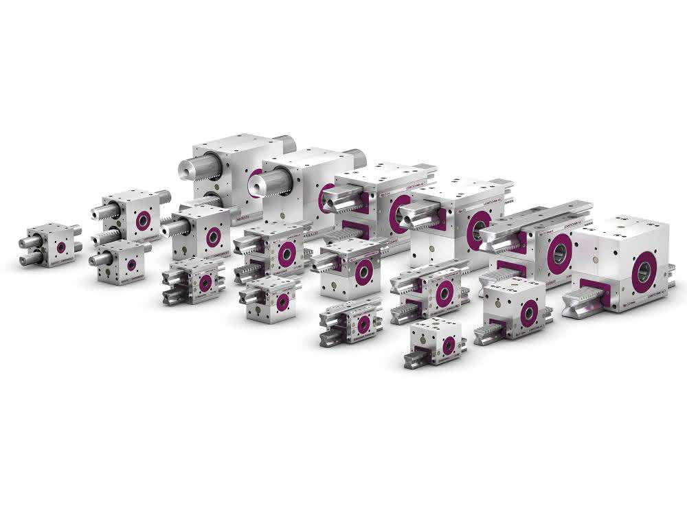 Rack and pinion gearbox Rack and pinion gearbox