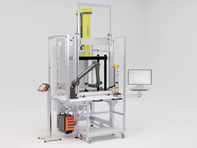Semi-automated assembly workstation