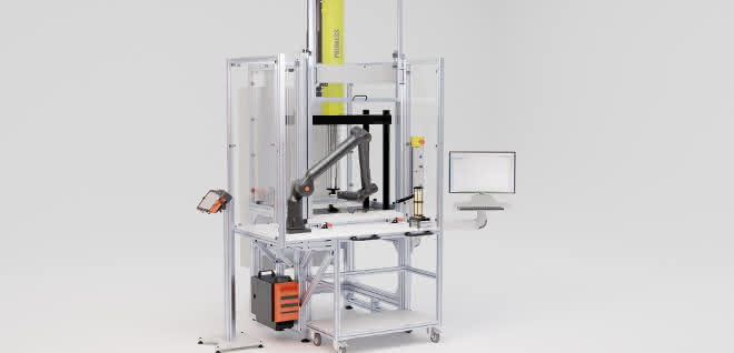 Semi-automated assembly workstation